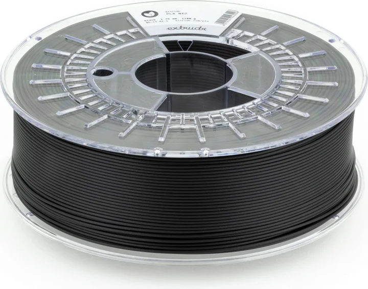 Extrudr PLA NX2 Matt Schwarz - 1,75 mm / 1000 g