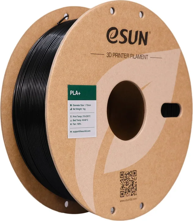 eSUN PLA+ Black - 1,75 mm / 1000 g