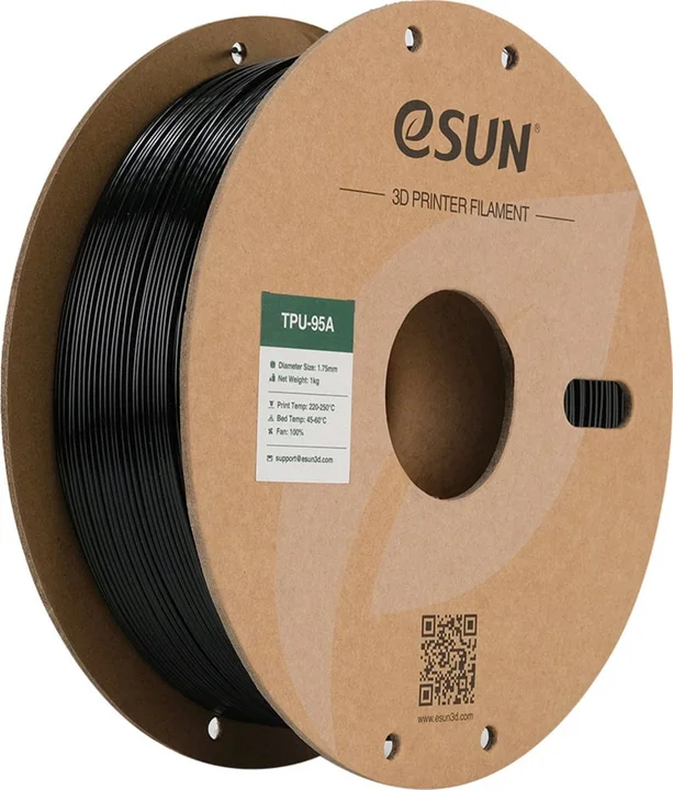 eSUN TPU-95A Black - 1,75 mm / 1000 g